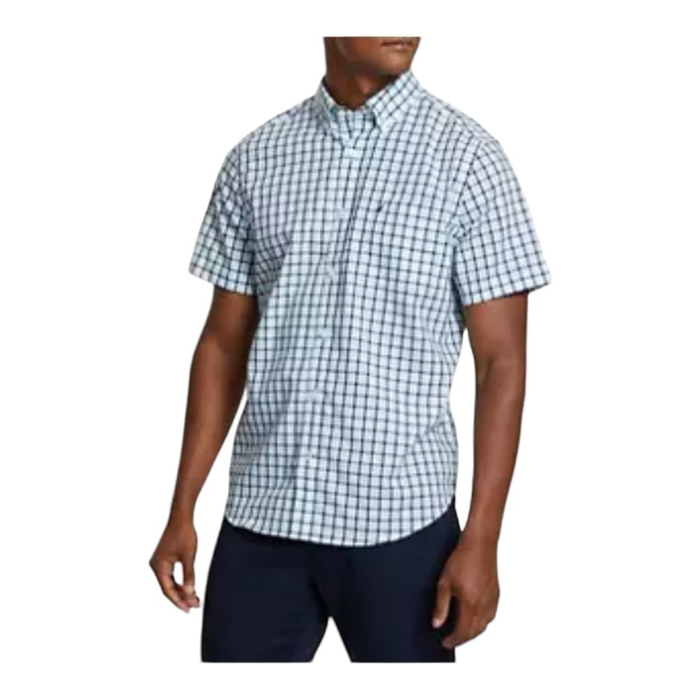 Nautica Classic Fit Gingham Oxford Shirt